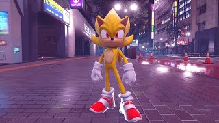 SXSG Mods - Movie Super Sonic Over Movie Shadow DLC Generations Mod