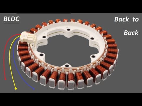Can we Run Brushless DC Motor s back to back ? 220v BLDC Washing Machine Motor