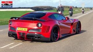 Supercars Accelerating! - Carrera GT, Revuelto, Novitec F12, RSQ8, Huracan STO, MC12,...