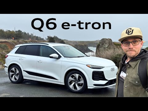 I Drive The Audi Q6 E-Tron For The First Time! A Better Electric SUV Than Q4 & Q8