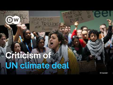Developing nations slam COP29 $300bn climate deal | DW News