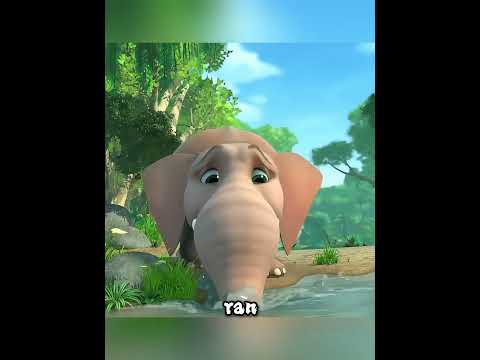 the elephant blew a watermelon up into the sky