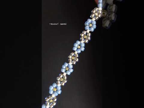 簡単お花パターン！🌼交差編み♡