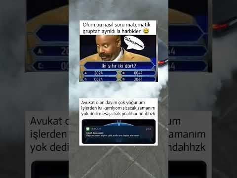 Matematik gruptan ayrıldı soruya bak 😂