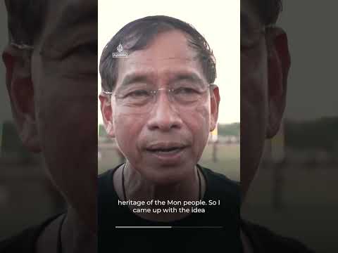 Thai temples launch rockets in friendly festival rivalry | AJ #shorts
