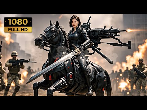 【抗日電影】女戰神騎馬連斬七名日軍高手，與日軍長官展開最終對決！#抗日 #抗戰