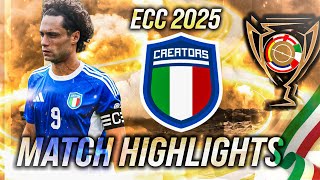 Italy's Euro Creators Cup 2025 Campaign : Extended Match Highlights