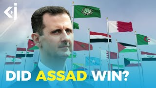 Syria’s remission into the Arab League - Did Assad Win?