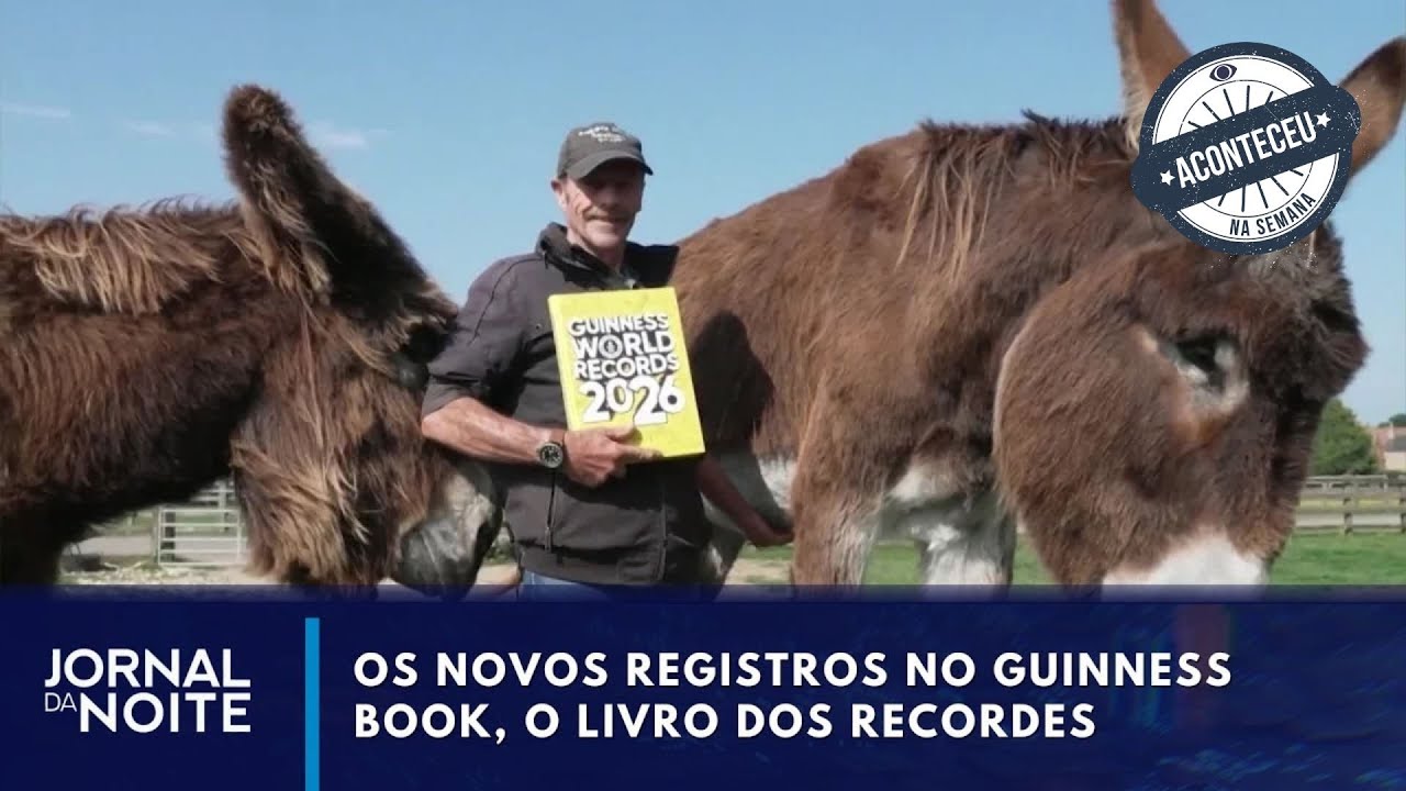 Os novos recordes do Guinness Book | Aconteceu na Semana