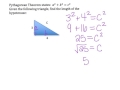 Finding the Hypotenuse with the Pythagorean Theorem