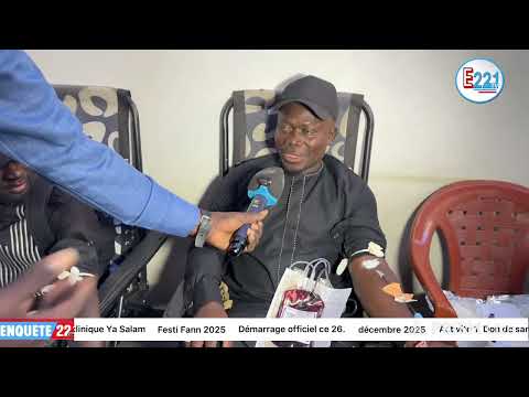 Festi Fann 2025Démarrage officiel ce 26.décembre 2025Activité 1: Don de sang organisé par l'associat