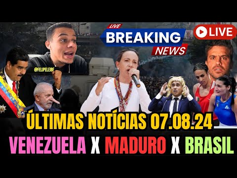 🔴 URGENTE: MADURO ESTÁ DESESPERADO, LULA COM MEDO DO IMPEACHMENT? ! | #venezuela #venezuelaaovivo