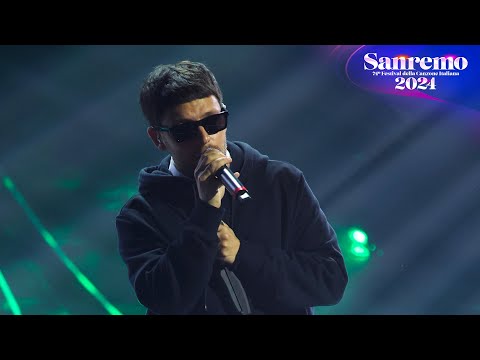 Sanremo 2024 - Gazzelle canta "Tutto qui"