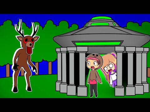 CONSTRUIMOS la BASE OVNI mas SEGURA en 99 NIGHTS IN THE FOREST ROBLOX