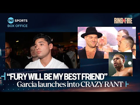 X-rated rant! 😳 ryan garcia predicts fury vs usyk, upsetting devin haney & denies using steroids