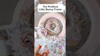 Shaker Frame DIY with Moulds | Sweet Spring Bunny Project | Layered Papercraft Ideas #diyhomedecor