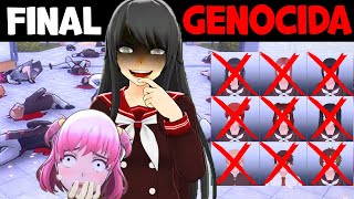 ELIMINÉ A TODA LA ESCUELA DE YANDERE SIMULATOR 1980 !!