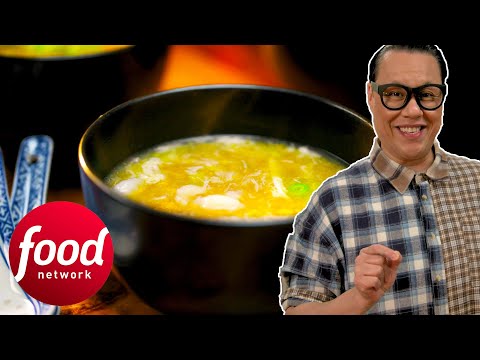 How To Make Crab And Sweetcorn Soup With Wonton Crackers | Gok Wan's Easy Asian