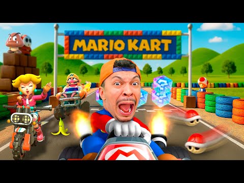 SÓ PARO DE JOGAR QUANDO CHEGAR EM PRIMEIRO!! 🤬🤯 (Mario Kart World)