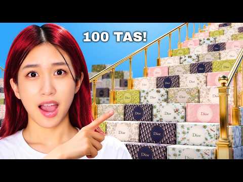 Bikin Tangga Dari 100 Tas <strong>Dior</strong>!