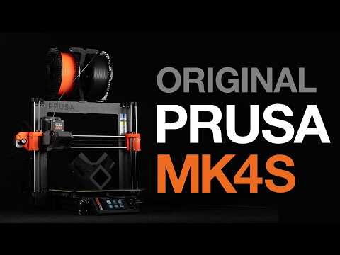 Original Prusa MK4S - 360° cooling, High-flow nozzle, Native mobile app, PCCF parts - SHIPPING NOW