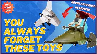 12 OBSCURE Star Wars Toys You FORGOT | Star Wars 80s Toys NEVER in the MOVIES - KENNER FOGOTTEN Toys