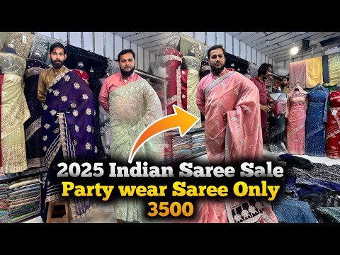 2025 Saree New Collection / Indian Saree / Pakistani Saree / Hand Work Saree / Bridal Saree