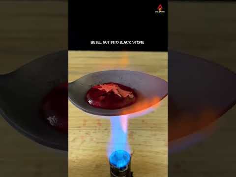 1000°C Hotspoon VS Betel Nut 😱 #shorts #satisfyingvideo #experiment #foryou #fypシ