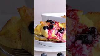 Overnight Blueberry French Toast Recipe from SixSisterStuff.com