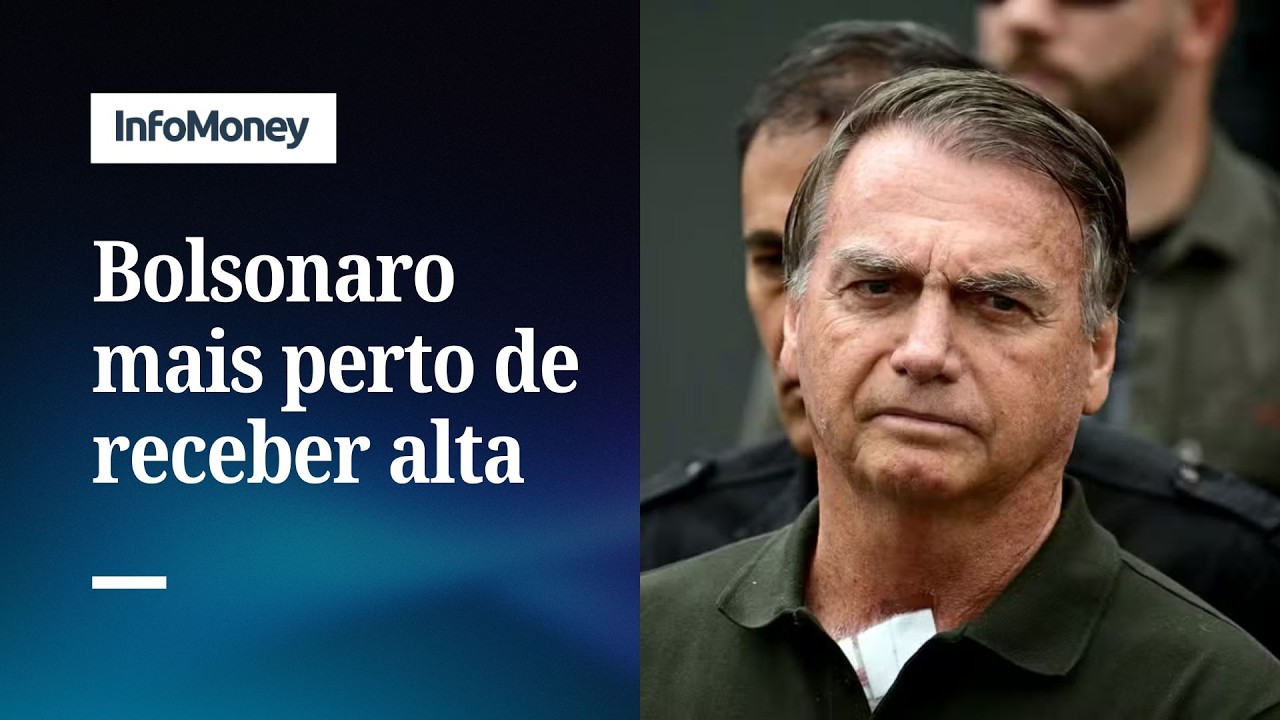 Médico de Bolsonaro diz que ele deve ter alta hospitalar na sexta-feira | InfoMoney News