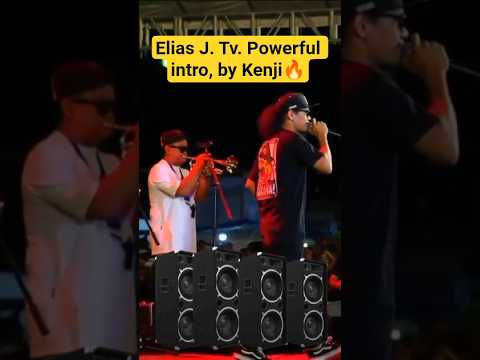 Elias J. Tv. Powerful intro by Kenji #reggae #songcover #liveconcert #viral #shortvideo