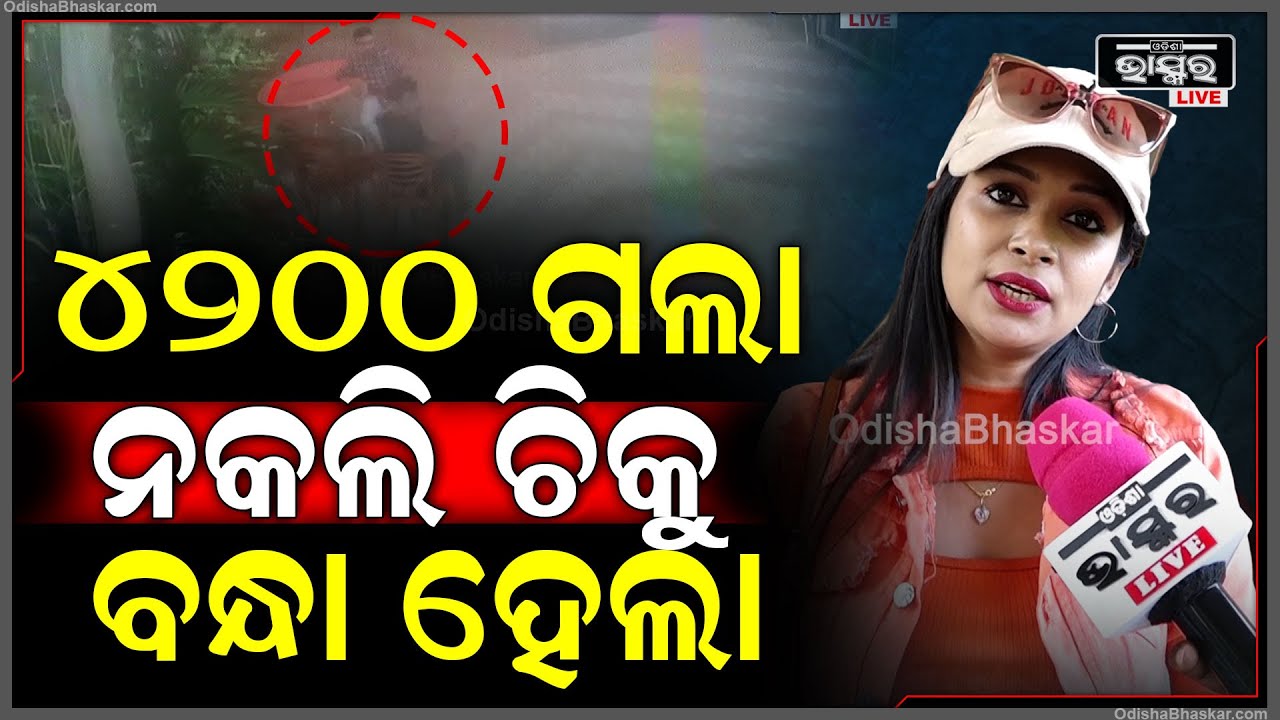 "ଅରିଜିନାଲ ଚୋର କିଏ ଏବେ ଧରାପଡିଛି...୪୨୦୦ ଗଲେ ଯାଉ ପଛେ ନକଲି ଚିକୁ ବନ୍ଧା ହେଇଛି"