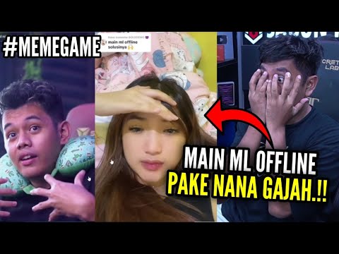 MOBILE LAGEND SEDANG TIDAK BAIK2 SAJA‼️..REACT MEME GAME