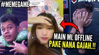 MOBILE LAGEND SEDANG TIDAK BAIK2 SAJA‼️..REACT MEME GAME