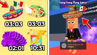 ¡RÁPIDO! YA LLEGÓ EL ADMIN ABUSE MEXICANO y Vuelve TUNG TUNG TUNG SAHUR en Steal a Brainrot (Roblox)