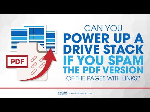 Can You Power Up A Drive Stack If You Spam The PDF Version PDF Of The Pages With Links?