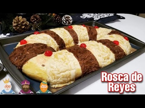 ROSCA DE REYES RECETA FACIL | REPOSTERIA CON LUDDYS 👩‍🍳