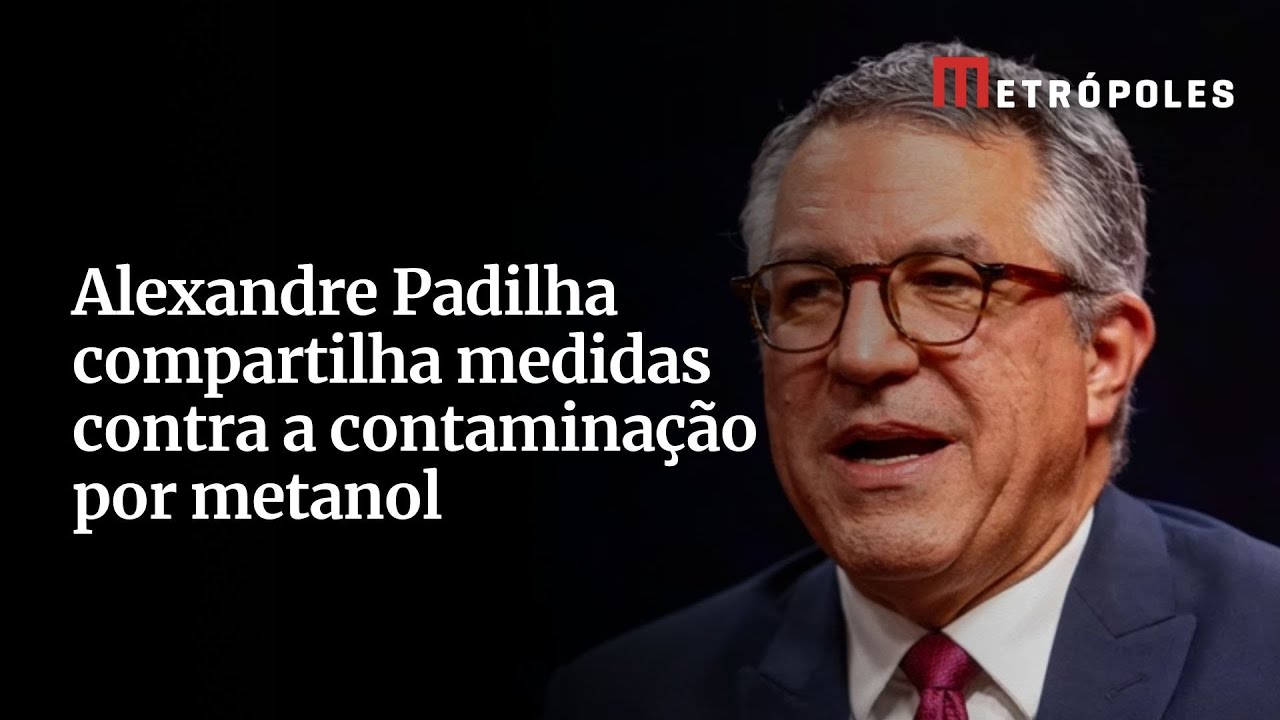 Ministério da saúde anuncia novas medidas contra a contaminação por metanol