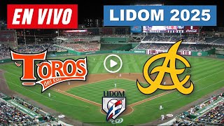 TOROS DEL ESTE VS AGUILAS CIBAEÑAS EN VIVO 🔴 LIDOM 2025 ▶️ HORARIO Y DONDE VER EN VIVO