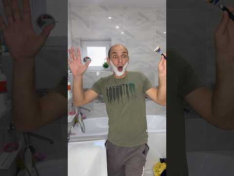 🤷🏻‍♂️😬When Dad Gets Ready in 10 Seconds😂🤪 #funny #viral #comedy #lol #haha #tiktok #shorts