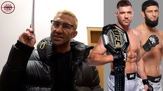 Luke Rockhold on Dricus Du Plessis vs. Khamzat Chimaev at UFC 319