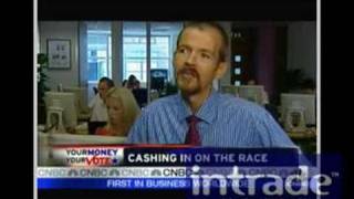 John Delaney on CNBC - Features Intrade, The Worlds #1 Prediction Market  8/25/08