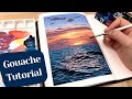 Gouache Painting Tutorial  Paint With Me