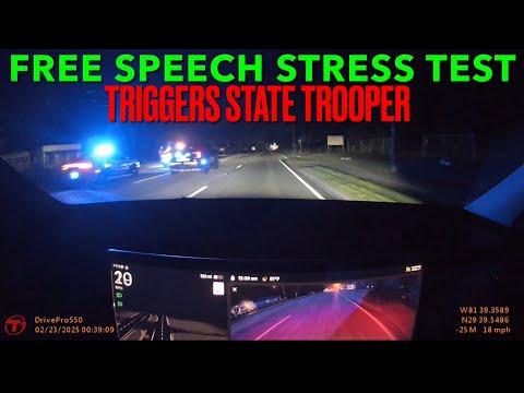 Free Speech Stress Test-Triggers Troopers Ego