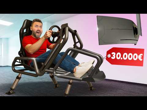 Je construis mon gros setup simulateur F1 à 30 000€ !