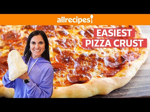 How to Make The Fastest & Easiest Pizza Crust | Quick & Easy Kid-Friendly Food | Allrecipes.com