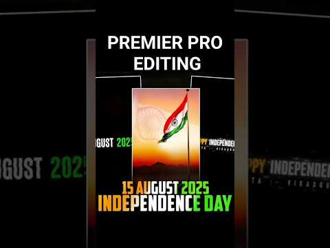 #independenceday #15august Premiere Pro Editing #premiereproediting #shorts