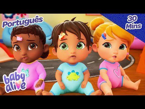 Beijos De Duende | Os bebês estão doentes | Baby Alive em Português Hábitos saudáveis para crianças