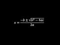 Exploring the Quadratic Formula Through Song