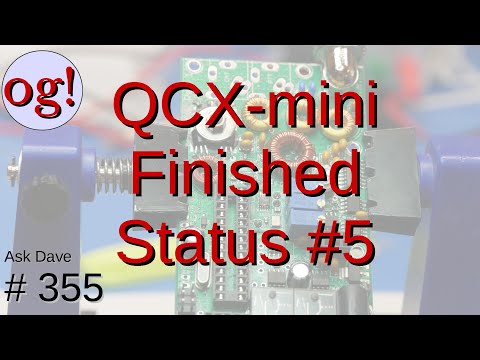 QCX-Mini Finished and Receiver Tested #5 (#355)